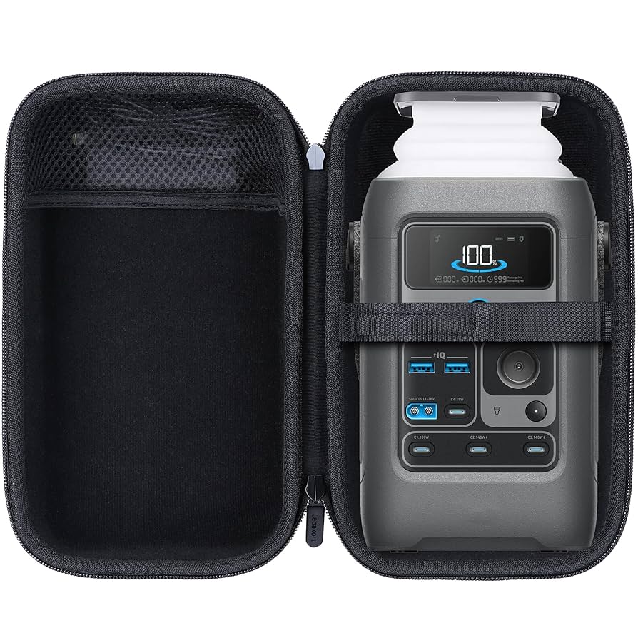 Amazon.co.jp: Lebakort収納ケースに適合するAnker Solix C300